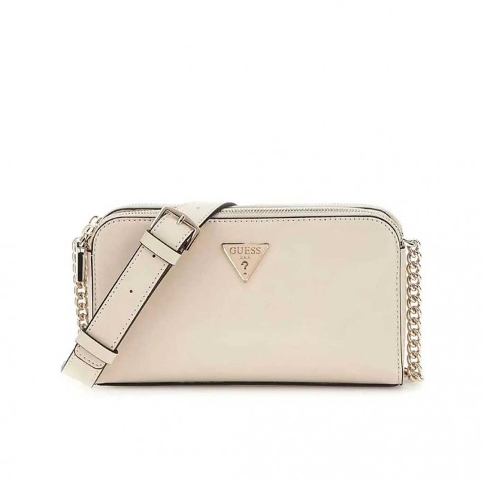 GUESS WOMAN SHOULDER BAG BONE