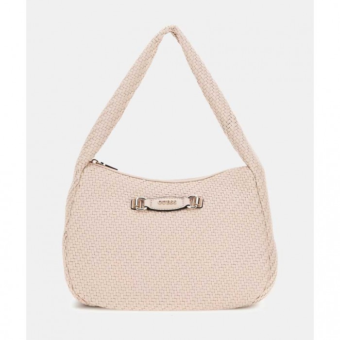 GUESS Francy woven hobo BEIGE