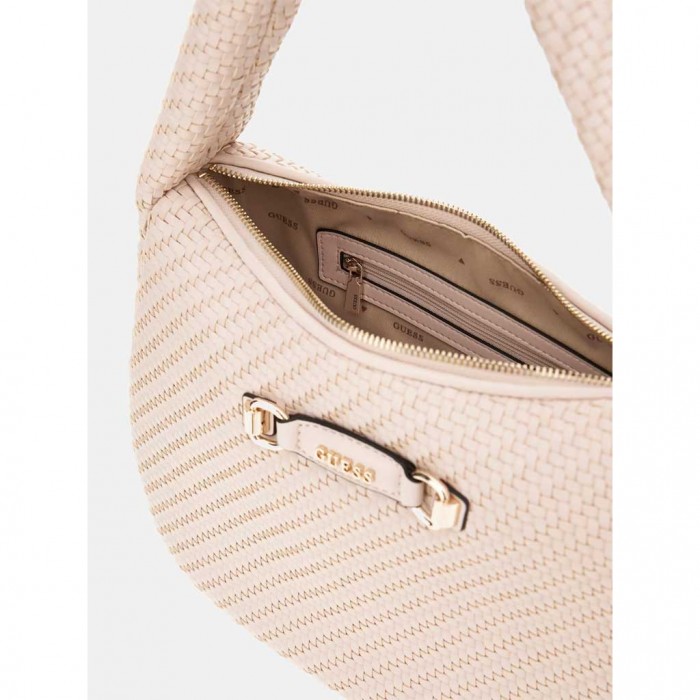 GUESS Francy woven hobo BEIGE