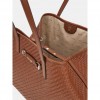 GUESS Vikky II woven shopper BROWN