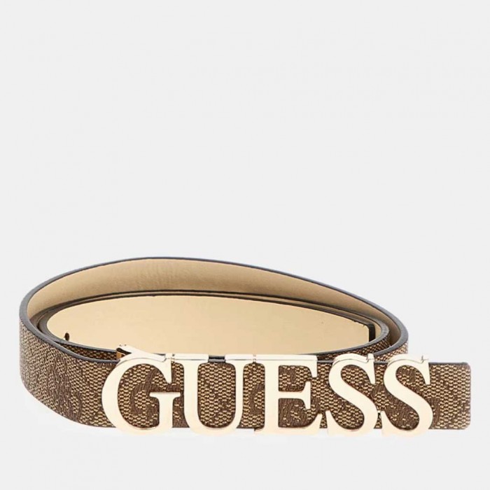 GUESS Zamira 4G Logo Belt BEIGE