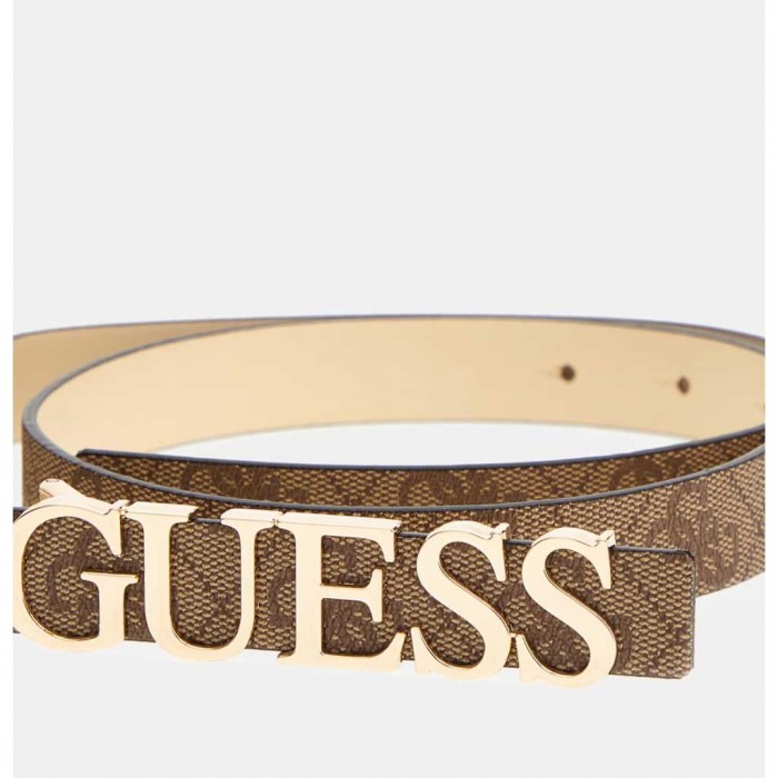 GUESS Zamira 4G Logo Belt BEIGE