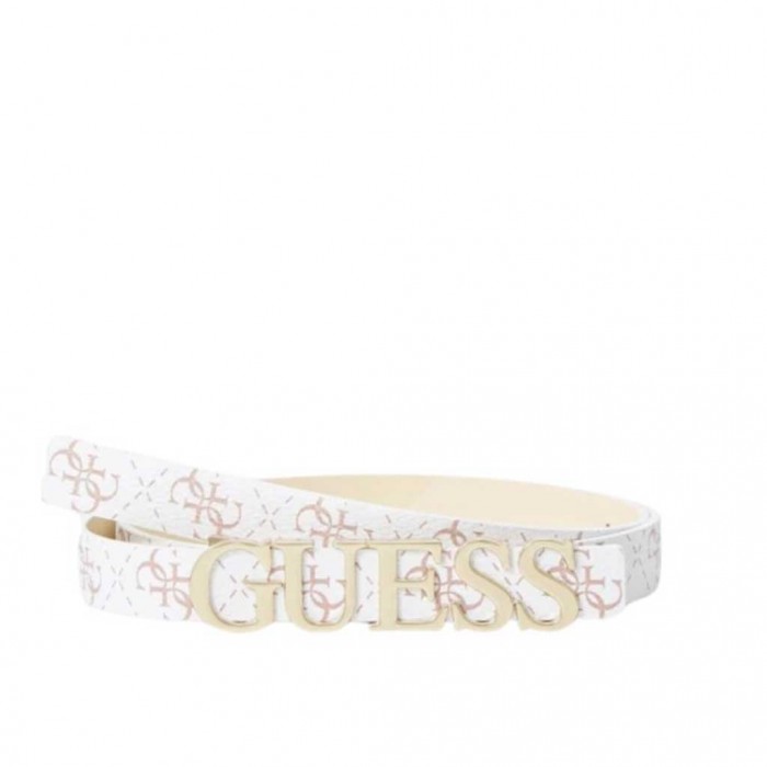 GUESS ZAMIRA BELT WOMEN WHITE