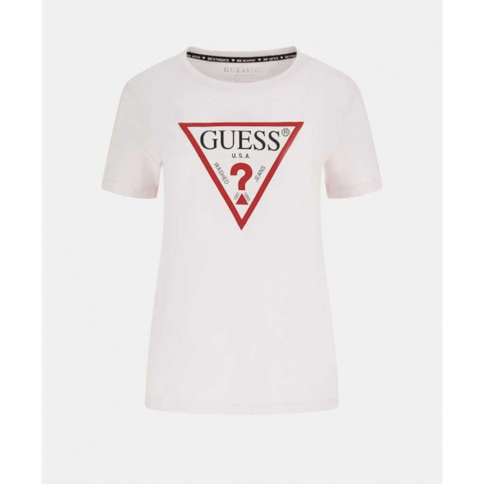 GUESS Ss Women's Athletic T-shirt LightPink