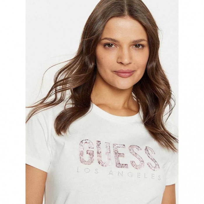 GUESS Women's T-shirt White 1