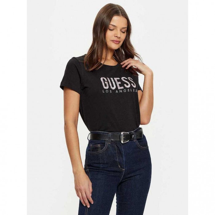 GUESS Women's T-shirt Black 2