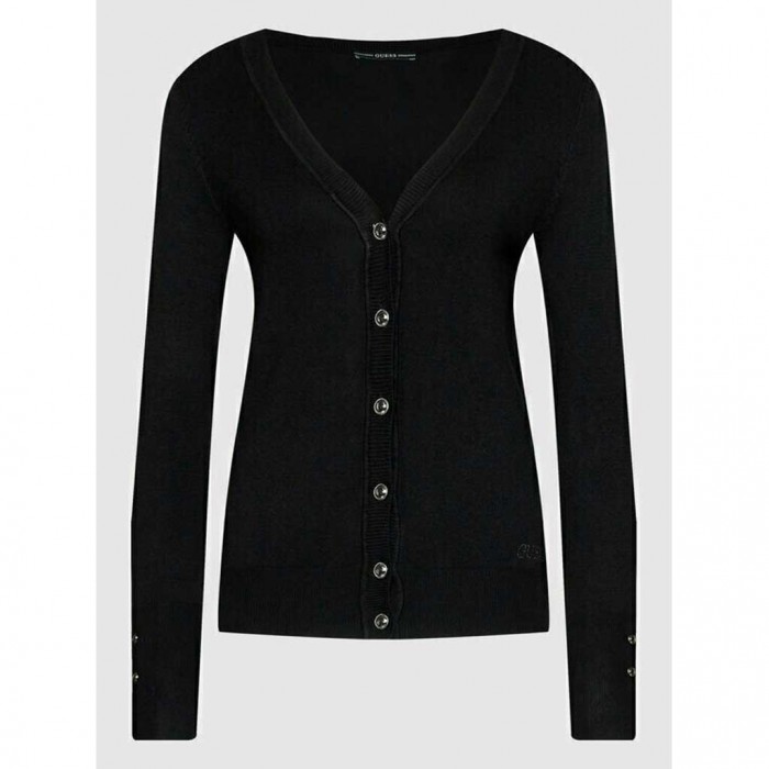 GUESS Zena Women's Cardigan with Buttons Black