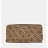 GUESS Laurel 4G logo maxi wallet BEIGE