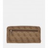 GUESS Laurel 4G logo maxi wallet BEIGE