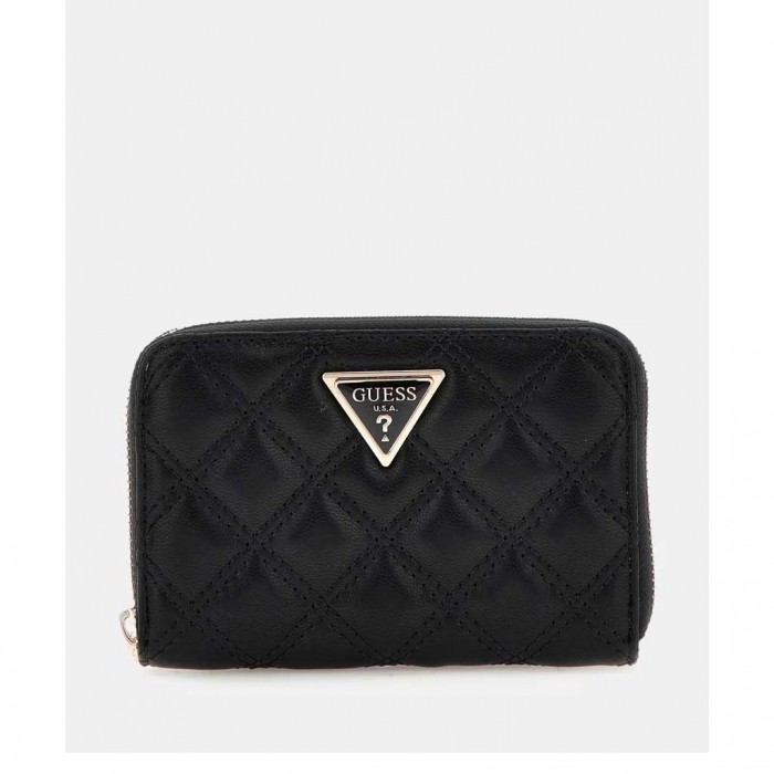 GUESS Giully Quilted Wallet BLACK