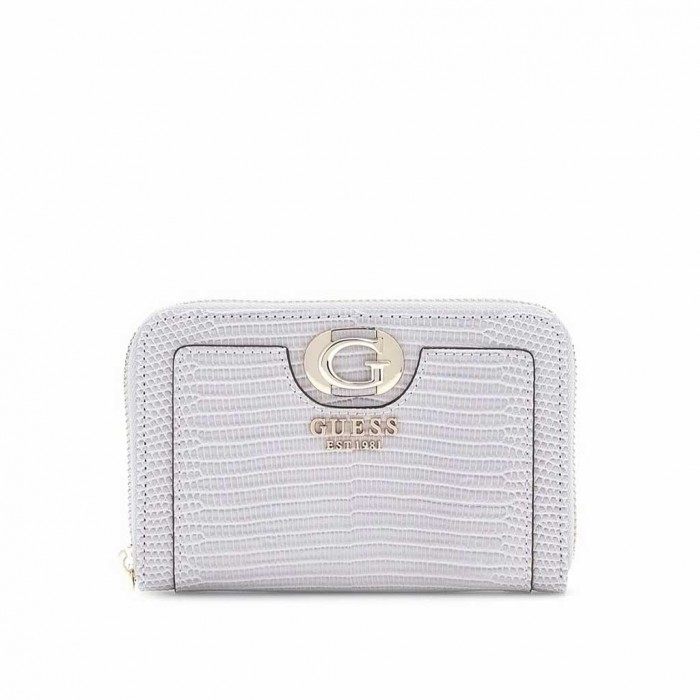 GUESS ORLINA SLG MEDIUM ZIP AROUND WALLET WOMEN GREY