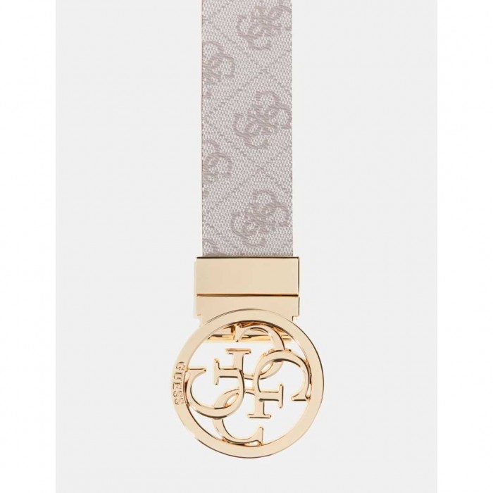 GUESS WOMAN Nolana 4G logo belt ECRU GUESS WOMAN Nolana 4G logo belt ECRU