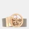 GUESS WOMAN Nolana 4G logo belt ECRU GUESS WOMAN Nolana 4G logo belt ECRU