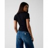 GUESS Logo rhinestones t-shirt BLACK GUESS Logo rhinestones t-shirt BLACK