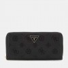 GUESS WOMAN Cresidia Peony Maxi Wallet BLACK GUESS WOMAN Cresidia Peony Maxi Wallet BLACK