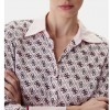 GUESS WOMAN All over logo shirt PINK GUESS WOMAN All over logo shirt PINK