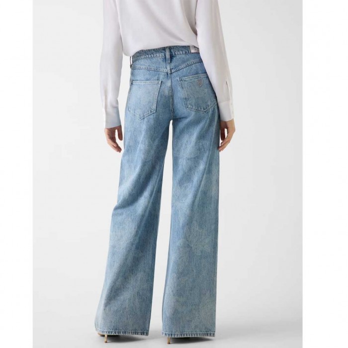GUESS Bellflower wide-leg jeans LIGHT BLUE