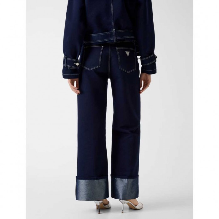 GUESS Roll up jeans DARK BLUE