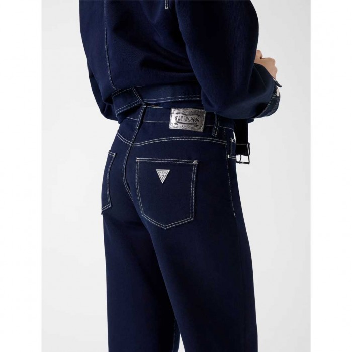 GUESS Roll up jeans DARK BLUE