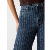 GUESS WOMAN WIDE LEG JEAN BLUE GUESS WOMAN WIDE LEG JEAN BLUE