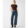 GUESS WOMAN WIDE LEG JEAN BLUE GUESS WOMAN WIDE LEG JEAN BLUE