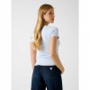 GUESS Triangle logo stretch t-shirt LIGHT BLUE GUESS Triangle logo stretch t-shirt LIGHT BLUE