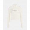 GUESS WOMAN PULLOVER WHITE