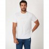 GUESS Triangle logo t-shirt WHITE 2