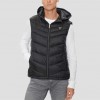 GUESS MAN PUFFER GILLET BLACK