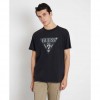 GUESS MAN T SHIRT Triangle logo BLACK