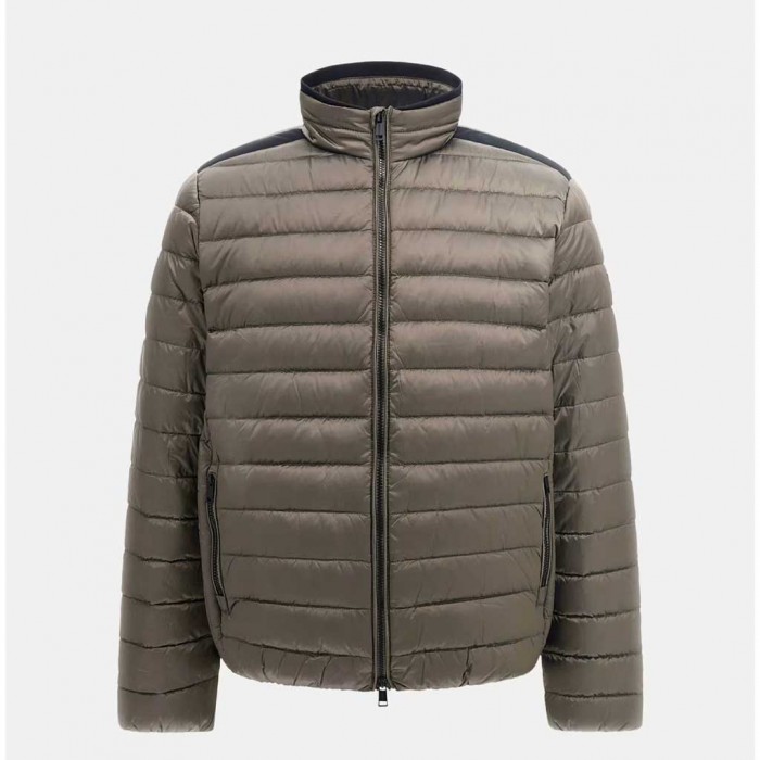 GUESS Packable padded jacket SILVER