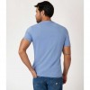 GUESS Triangle logo stretch t-shirt LIGHT BLUE