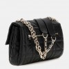 GUESS Assia quilted crossbody BLACK