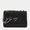 GUESS Giully quilted crossbody BLACK 1