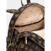 GUESS Power play 4g peony logo backpack BROWN