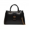 GUESS KUBA SATCHEL BAG WOMEN BLACK