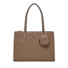 GUESS WOMAN BAG POWER PLAY LATTE LOGO