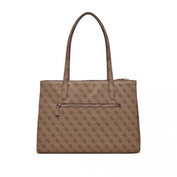 GUESS WOMAN BAG POWER PLAY LATTE LOGO