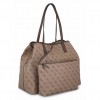 GUESS WOMAN BAG VIKKY II LATTE LOGO