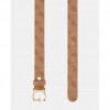 GUESS Vikky 4g logo belt BEIGE