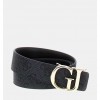 GUESS Noreen 4g logo belt BLACK/GREY