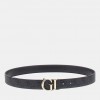 GUESS Noreen 4g logo belt BLACK/GREY