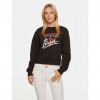 GUESS WOMAN SWEATSHIRT ICON BLACK