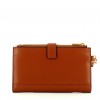 GUESS Laurel organiser wallet BROWN/COGNAC