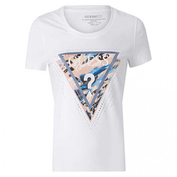 GUESS Women's T-shirt WHITE