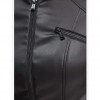 GUESS Women's Biker Artificial Leather Jacket BLACK