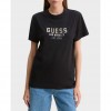 GUESS WOMAN T SHIRT LOGO PRINT BLACK 1