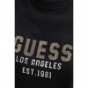 GUESS WOMAN T SHIRT LOGO PRINT BLACK 1