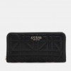 GUESS Assia quilted wallet BLACK