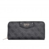 GUESS Brenton Large Women's Wallet BLACK/GREY